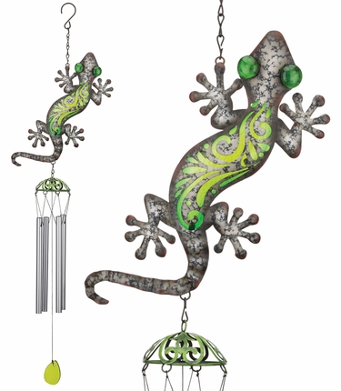 Southwest Gecko Chimes (Set of 2) - Click to enlarge