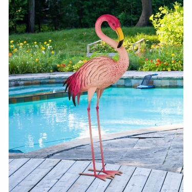 Speckle Flamingo Decor - Down - Click to enlarge