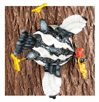 Splats Woodpecker Bird Tree/Wall Art - Click to enlarge