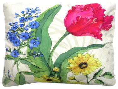 Spring Botanicals II Outdoor Pillow - Click to enlarge