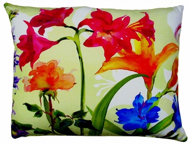 Spring Fling A Outdoor Pillow - Click to enlarge