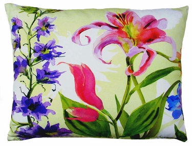 Spring Fling B Outdoor Pillow - Click to enlarge