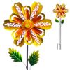 Spring Flower Garden Stake - Yellow