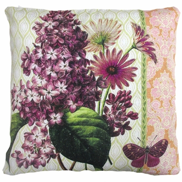 Spring Lilac 1 Outdoor Pillow - Click to enlarge