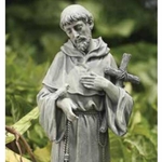 St. Francis Statue w/Cross St. Francis Statue w/Cross