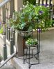 Standing Metal Planters (Set of 3)