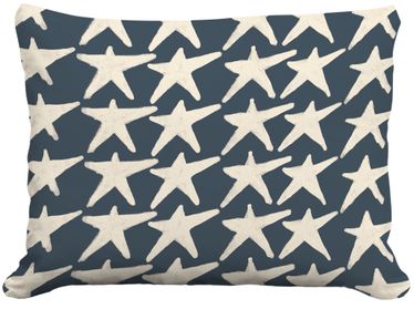 Flag Stars All Over Outdoor Pillow - Click to enlarge
