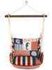 Stars & Stripes Seahorse Patchwork Hammock Chair Swing Set