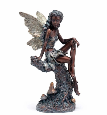 Stunning Garden Fairy on Tree - Click to enlarge