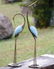 Stylized Upright Garden Cranes (Set of 2)