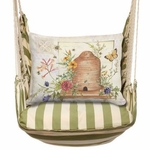 Summer Palms Bee Humble Skep Hammock Chair Swing Set