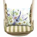 Summer Palms Buzzing Bloom Hammock Chair Swing Set