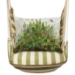 Summer Palms Fern Collage Hammock Chair Swing Set