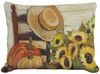 Sunflower Chair Outdoor Pillow