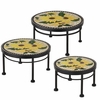 Sunflower Plant Stands (Set of 3)
