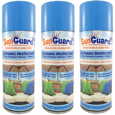 SunGuard UV Fabric Protectant (3-pack) - Click to enlarge