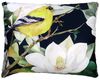 Sweet Magnolia w/Yellow Bird Outdoor Pillow
