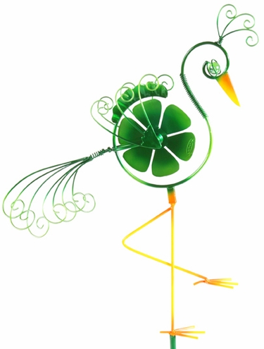 Swing Bird Spinner Garden Stakes - Click to enlarge