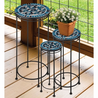 Tall Argyle Plant Stands (Set of 3) - Click to enlarge