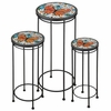 Tall Butterfly Plant Stands (Set of 3)