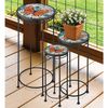 Tall Butterfly Plant Stands (Set of 3)