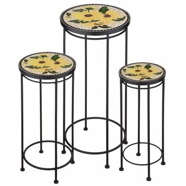 Tall Sunflower Plant Stands (Set of 3) - Click to enlarge