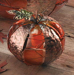 Thanksgiving Pumpkin Votive - Click to enlarge