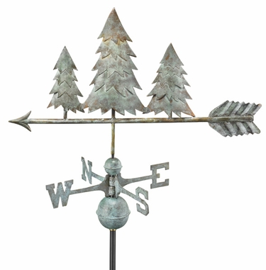 Three Pines Weathervane - Click to enlarge