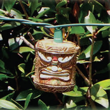 Tiki String Lights - Tribal Style - Click to enlarge