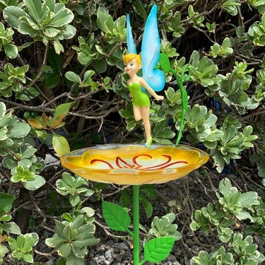 Tinker Bell Birdbath / Feeder Stake - Click to enlarge