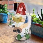 Toilet Bookworm LED Gnome Toilet Bookworm LED Gnome