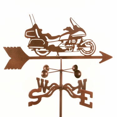 Touring Motorcycle Weathervane - Click to enlarge