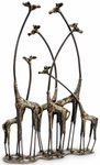 Towering Giraffe Herd Towering Giraffe Herd