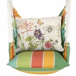 Tropical Breeze Bee Humble Flower Hammock Chair Swing Set