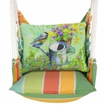 Tropical Breeze Chickadee with Watering Can Hammock Chair Swing Set