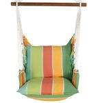 Tropical Breeze Fabric Hammock Chair Swing Set