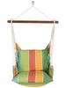 Tropical Breeze Fabric Hammock Chair Swing Set