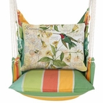 Tropical Breeze Hummingbird w/ Carolina Jasmine Hammock Chair Swing Set