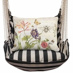 True Black Bee Humble Flower Hammock Chair Swing Set