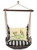 True Black Botanical Robins Hammock Chair Swing Set