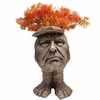 14.5" Trump Face Planter - Stone Wash