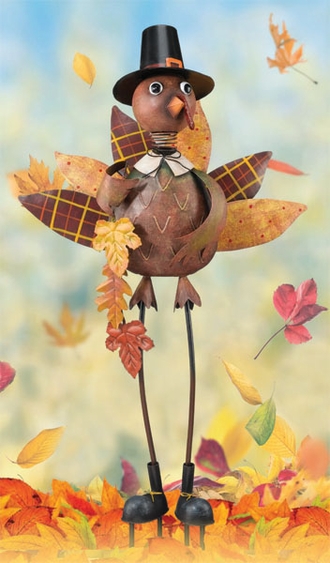 Turkey Boy Garden Decor - Click to enlarge