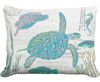 Turtle Sealife Medley Outdoor Pillow