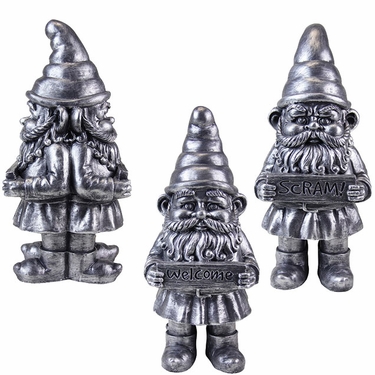 Two-Sided Gnome: Gilver Finish - Click to enlarge
