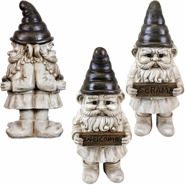 Two-Sided Gnome: White Wash - Click to enlarge