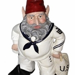 U.S. Navy Sailor Gnome