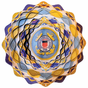 US Coast Guard Wind Spinner - Click to enlarge
