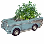 Vintage Car Planter - Blue