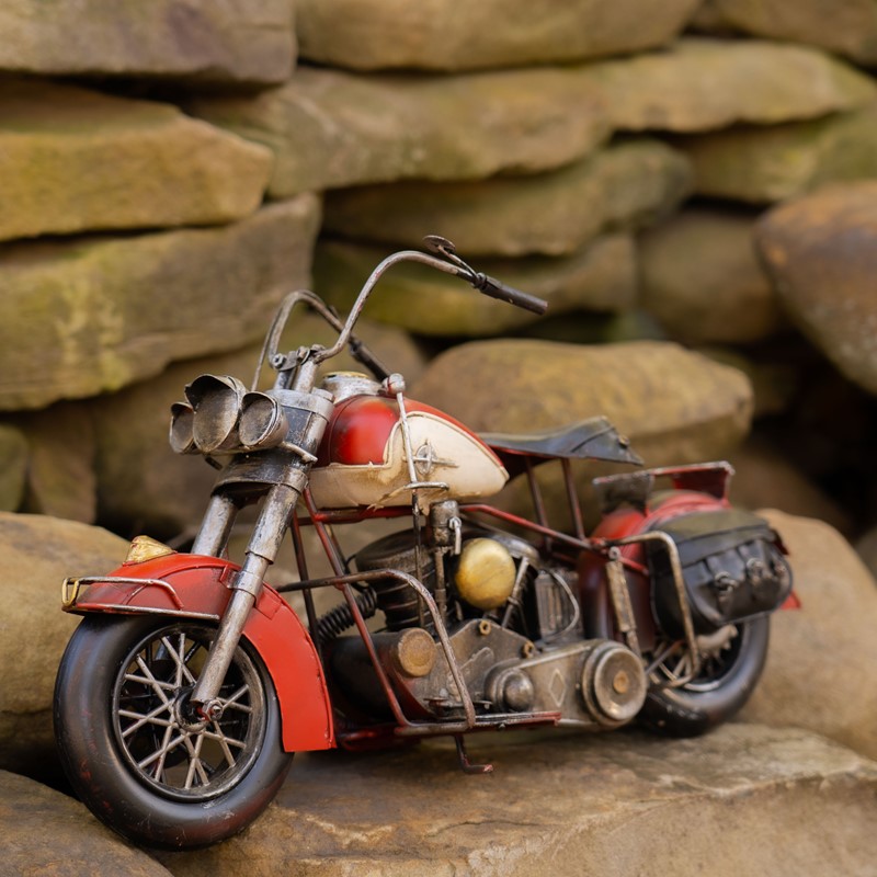 Set of 6 Vintage Iron Motorcycles only $539.99 at Garden Fun
