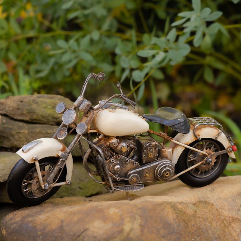 Set of 6 Vintage Iron Motorcycles only $539.99 at Garden Fun